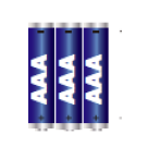3* AAA Batterien